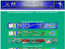 Tablet Screenshot of e-sl.org